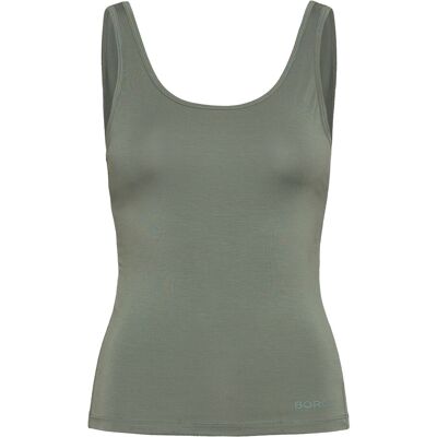 Björn Borg Studio Deep Back Tank Top S AGAVE GREEN S Björn Borg Studio Deep Back Tank Top S AGAVE GREEN S