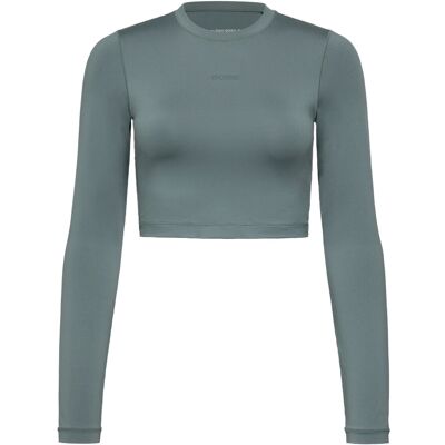 Björn Borg Studio Soft Cropped Longsleeve XL BALSAM GREEN XL Björn Borg Studio Soft Cropped Longsleeve XL BALSAM GREEN XL
