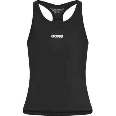 Björn Borg Borg Racerback Tank Top 170 BLACK BEAUTY 170 Björn Borg Borg Racerback Tank Top 170 BLACK BEAUTY 170