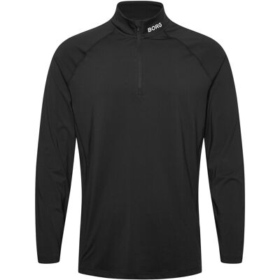 Björn Borg Borg Course Midlayer Half Zip XXL BLACK BEAUTY XXL Björn Borg Borg Course Midlayer Half Zip XXL BLACK BEAUTY XXL