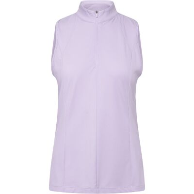 Callaway Ribbed Sleeveless Golf Polo XL PASTEL LILAC XL Callaway Ribbed Sleeveless Golf Polo XL PASTEL LILAC XL