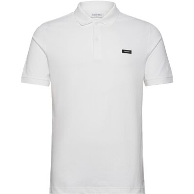 Calvin Stretch Pique Slim Polo XL BRIGHT WHITE XL Calvin Stretch Pique Slim Polo XL BRIGHT WHITE XL