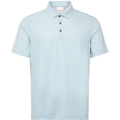 Calvin Ss Stripe Strech Jacquard Polo S WINTER SKY S Calvin Ss Stripe Strech Jacquard Polo S WINTER SKY S