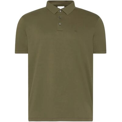 Calvin Ss Supima Chest Emb Polo M CRUDE GREEN M Calvin Ss Supima Chest Emb Polo M CRUDE GREEN M