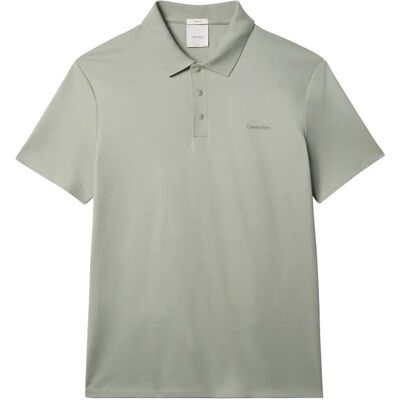 Calvin Ss Tech Interlock Polo S SHADOW S Calvin Ss Tech Interlock Polo S SHADOW S