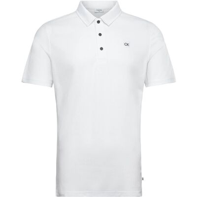Calvin Jackson Badge Polo XL WHITE XL Calvin Jackson Badge Polo XL WHITE XL
