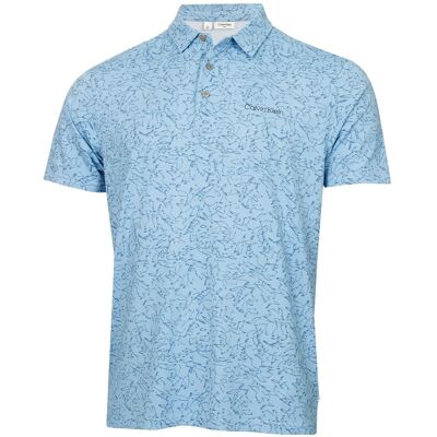 Calvin Springs Printed Polo S DSTBLU S Calvin Springs Printed Polo S DSTBLU S