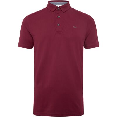 Calvin Uni Polo M BURGUNDY M Calvin Uni Polo M BURGUNDY M