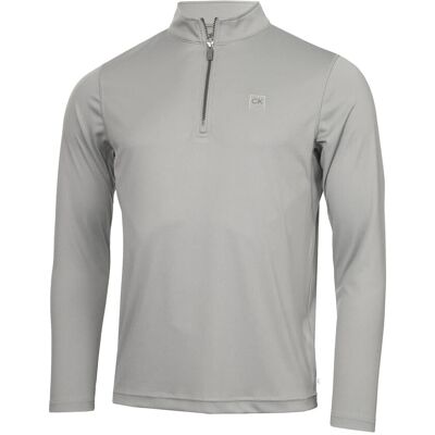 Calvin Advance 1/4 Zip Layering S SILVER S Calvin Advance 1/4 Zip Layering S SILVER S
