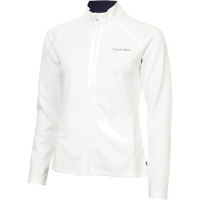 Calvin Blanco Full Zip Top 14 WHITE 14 Calvin Blanco Full Zip Top 14 WHITE 14