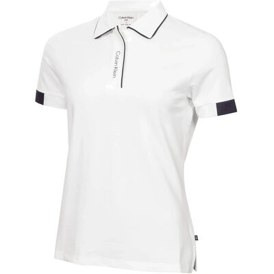 Calvin Destin S/S Polo 16 WHITE 16 Calvin Destin S/S Polo 16 WHITE 16