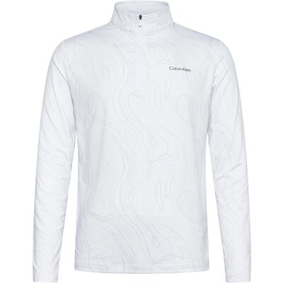 Calvin Printed Newport Half Zip XXL WHITE MARBLE XXL Calvin Printed Newport Half Zip XXL WHITE MARBLE XXL