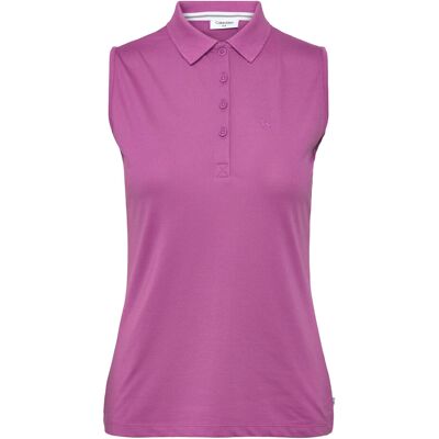 Calvin S/Less Peformance Cotton Pique Polo S ORCHID S Calvin S/Less Peformance Cotton Pique Polo S ORCHID S