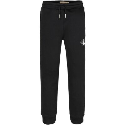 Calvin Monogram Logo Sweatpant 128 CK BLACK 128 Calvin Monogram Logo Sweatpant 128 CK BLACK 128