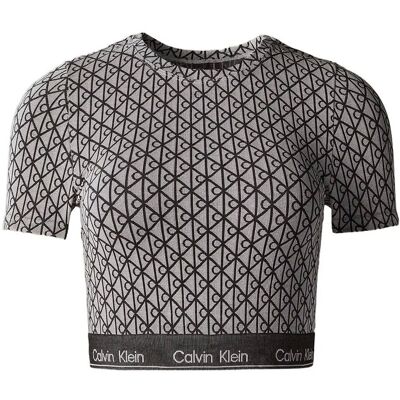 Calvin Short Sleeve Top S 19163 SEAMLESS EMBLEM+PALE LIQUID G S Calvin Short Sleeve Top S 19163 SEAMLESS EMBLEM+PALE LIQUID G S