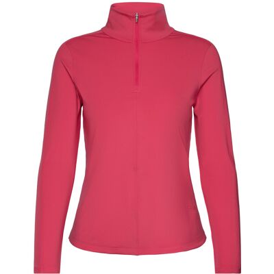 Casall Serene Half Zip Long Sleeve M RUBY BLUSH M Casall Serene Half Zip Long Sleeve M RUBY BLUSH M