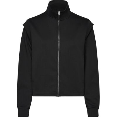 Casall Aria Full Zip XS BLACK XS Casall Aria Full Zip XS BLACK XS