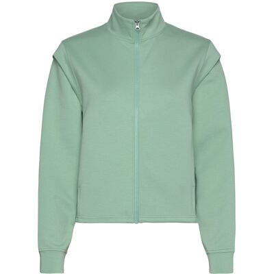 Casall Aria Full Zip S STATUE GREEN S Casall Aria Full Zip S STATUE GREEN S