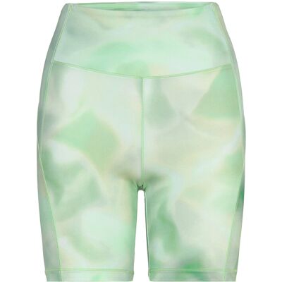 Casall High Waist Bike Shorts S ILLUSION GREEN S Casall High Waist Bike Shorts S ILLUSION GREEN S