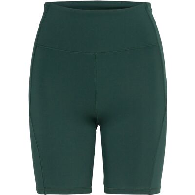 Casall High Waist Bike Shorts XS DARK PINE XS Casall High Waist Bike Shorts XS DARK PINE XS
