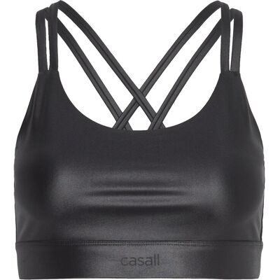 Casall Glitz Sports Bra XS BLACK XS Casall Glitz Sports Bra XS BLACK XS