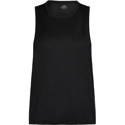 Casall Laser Mesh Flow Tank S BLACK S Casall Laser Mesh Flow Tank S BLACK S