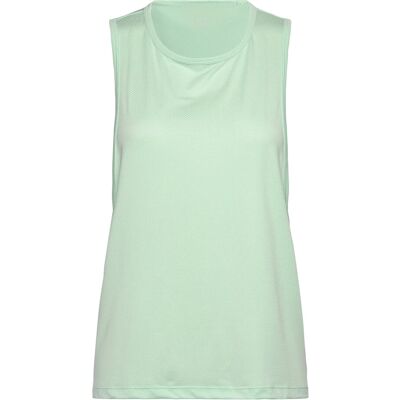 Casall Laser Mesh Flow Tank XS MISTY GREEN XS Casall Laser Mesh Flow Tank XS MISTY GREEN XS