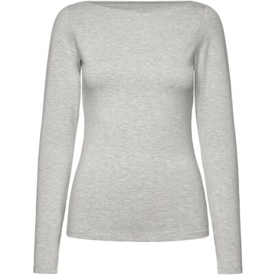 Casall Sublime Boatneck Long Sleeve L GREY MELANGE L Casall Sublime Boatneck Long Sleeve L GREY MELANGE L
