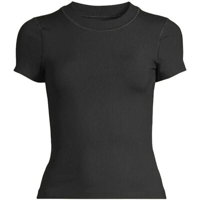 Casall Defined Rib Tee S BLACK S Casall Defined Rib Tee S BLACK S