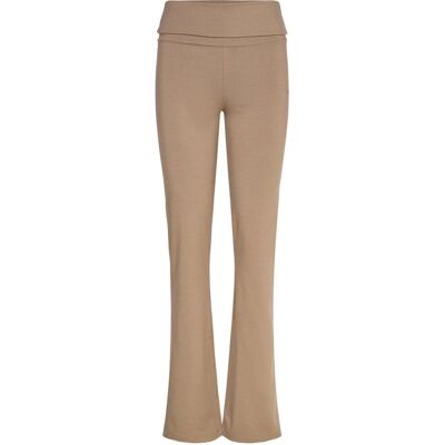 Casall Sublime Folded Flare Pants S LIGHT KHAKI S Casall Sublime Folded Flare Pants S LIGHT KHAKI S