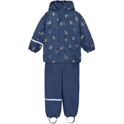 CeLaVi Rainwear Set - Aop, W. Fleece 130 OCEANIA 130 CeLaVi Rainwear Set - Aop, W. Fleece 130 OCEANIA 130