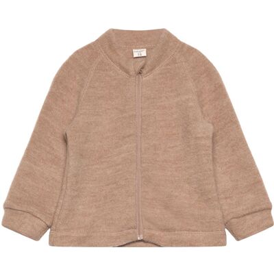 CeLaVi Jacket W/Zipper - Soft Wool 50 WOODSMOKE 50 CeLaVi Jacket W/Zipper - Soft Wool 50 WOODSMOKE 50