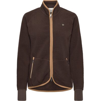 Chevalier Pax Light Pile Jacket Women 44 LEATHER BROWN 44 Chevalier Pax Light Pile Jacket Women 44 LEATHER BROWN 44
