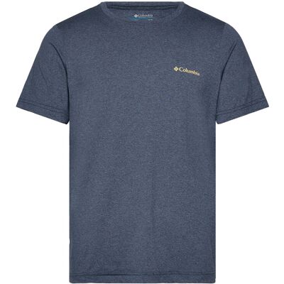 Columbia Sportswear Kwick Hike Back Graphic Ss Tee S COLLEGIATE NAVY HEATHER, PLANET WATCH S Columbia Sportswear Kwick Hike Back Graphic Ss Tee S COLLEGIATE NAVY HEATHER, PLANET WATCH S