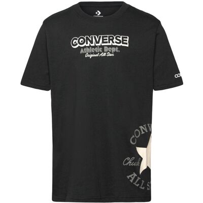 Converse S/S Tee 158/170 BLACK 158/170 Converse S/S Tee 158/170 BLACK 158/170