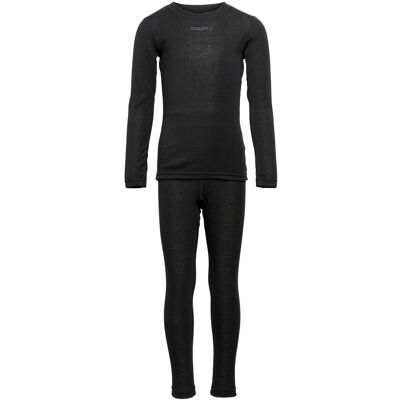 Craft Thermal Baselayer Set Jr 86-92 BLACK 86-92 Craft Thermal Baselayer Set Jr 86-92 BLACK 86-92