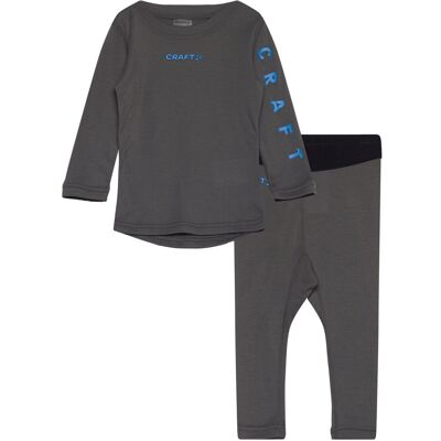 Craft Thermal Baselayer Set Jr 86-92 GRANITE/RAY 86-92 Craft Thermal Baselayer Set Jr 86-92 GRANITE/RAY 86-92