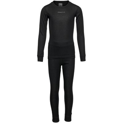 Craft Baselayer Set Jr 86-92 BLACK 86-92 Craft Baselayer Set Jr 86-92 BLACK 86-92