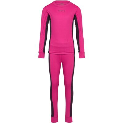 Craft Baselayer Set Jr 86-92 FAME/DK PLUM 86-92 Craft Baselayer Set Jr 86-92 FAME/DK PLUM 86-92