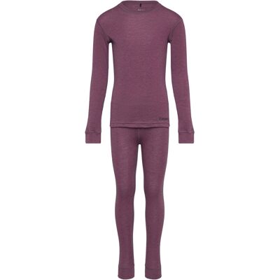 Craft Wool Merino Set Jr 98-104 ROUGE MELANGE 98-104 Craft Wool Merino Set Jr 98-104 ROUGE MELANGE 98-104