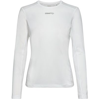 Craft 1914797 Adv Essence Ls Tee 2 W Kvinde Vit - T-shirt Craft 1914797 Adv Essence Ls Tee 2 W Kvinde Vit - T-shirt