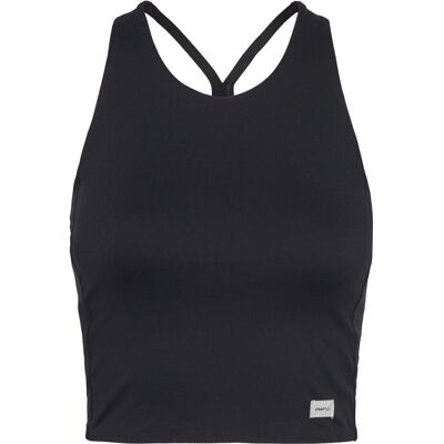 Craft Collective Cropped Singlet W L BLACK L Craft Collective Cropped Singlet W L BLACK L