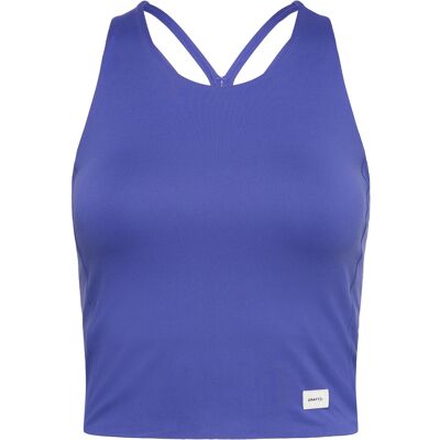 Craft Collective Cropped Singlet W L INK BLUE L Craft Collective Cropped Singlet W L INK BLUE L