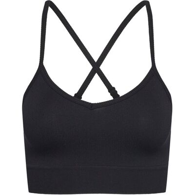Craft Collective Rib Strap Sports Bra W L/XL BLACK L/XL Craft Collective Rib Strap Sports Bra W L/XL BLACK L/XL