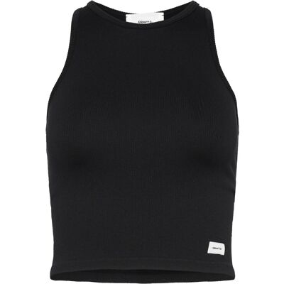 Craft Collective Rib Tank Top W L/XL BLACK L/XL Craft Collective Rib Tank Top W L/XL BLACK L/XL