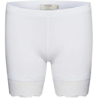 Cream Matilda Biker Shorts XS OPTICAL WHITE XS Cream Matilda Biker Shorts XS OPTICAL WHITE XS
