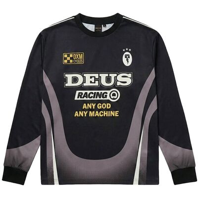 Deus Ex Machina Circuit Moto Ls Jersey S BLACK S Deus Ex Machina Circuit Moto Ls Jersey S BLACK S