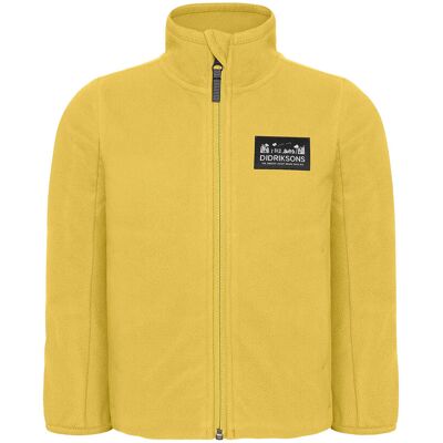Didriksons Muskot Kds Jacket 128 YELLOW POLLEN 128 Didriksons Muskot Kds Jacket 128 YELLOW POLLEN 128