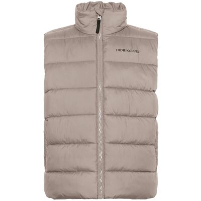 Didriksons Kilo Kids Vest 2 122 ASH BROWN 122 Didriksons Kilo Kids Vest 2 122 ASH BROWN 122