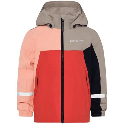 Didriksons Pilvi Kids Jkt 2 122 POWDER PEACH 122 Didriksons Pilvi Kids Jkt 2 122 POWDER PEACH 122